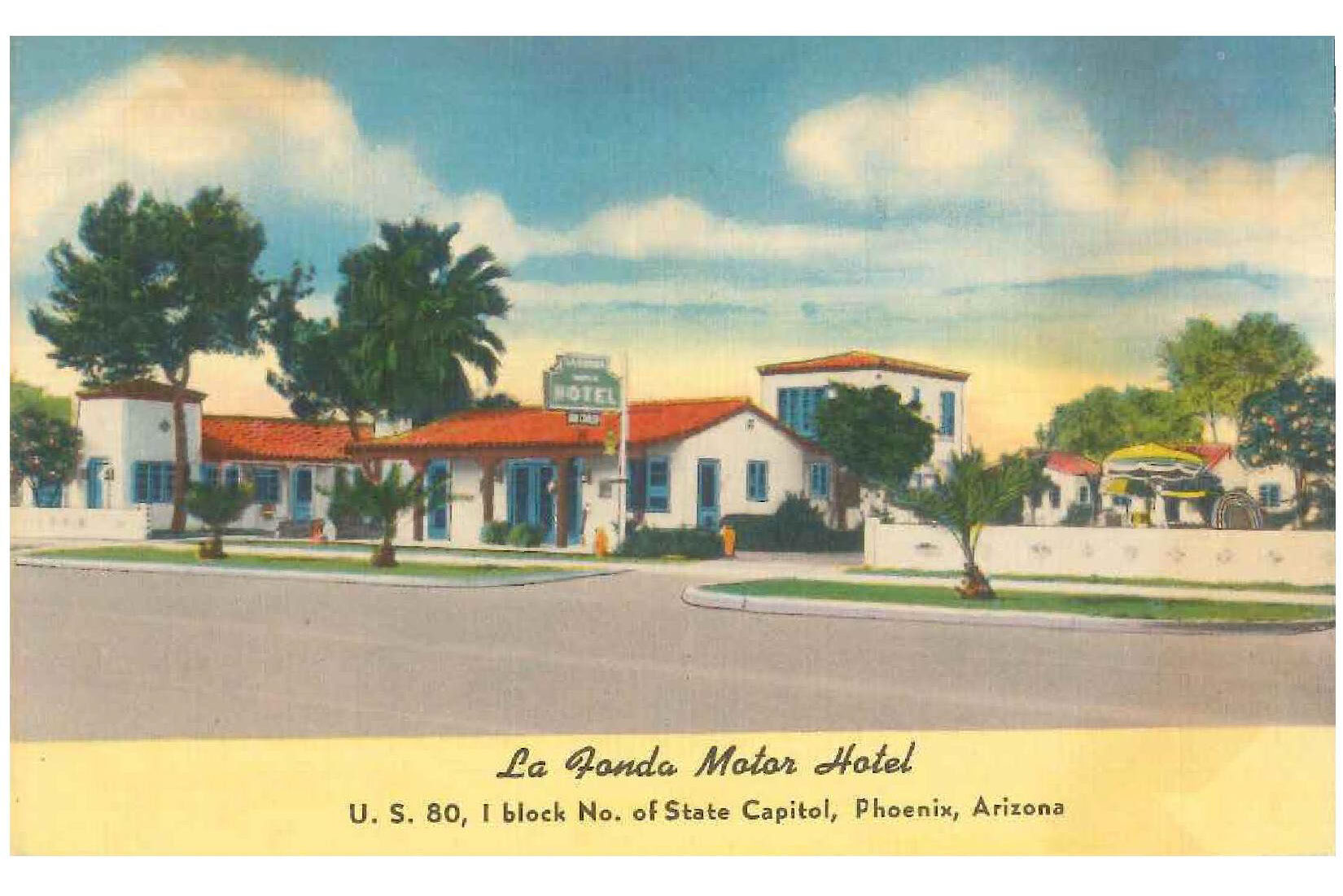 Brochure image for La Fona Motor Hotel in Arizona