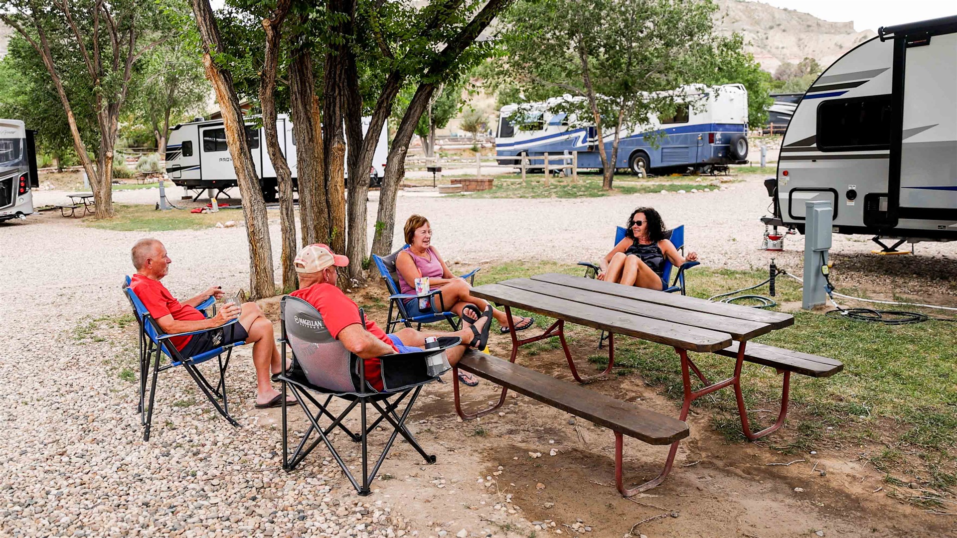 Full hookup RV and tent sites at Bryce Canyon RV Resort near Cannonville, Utah