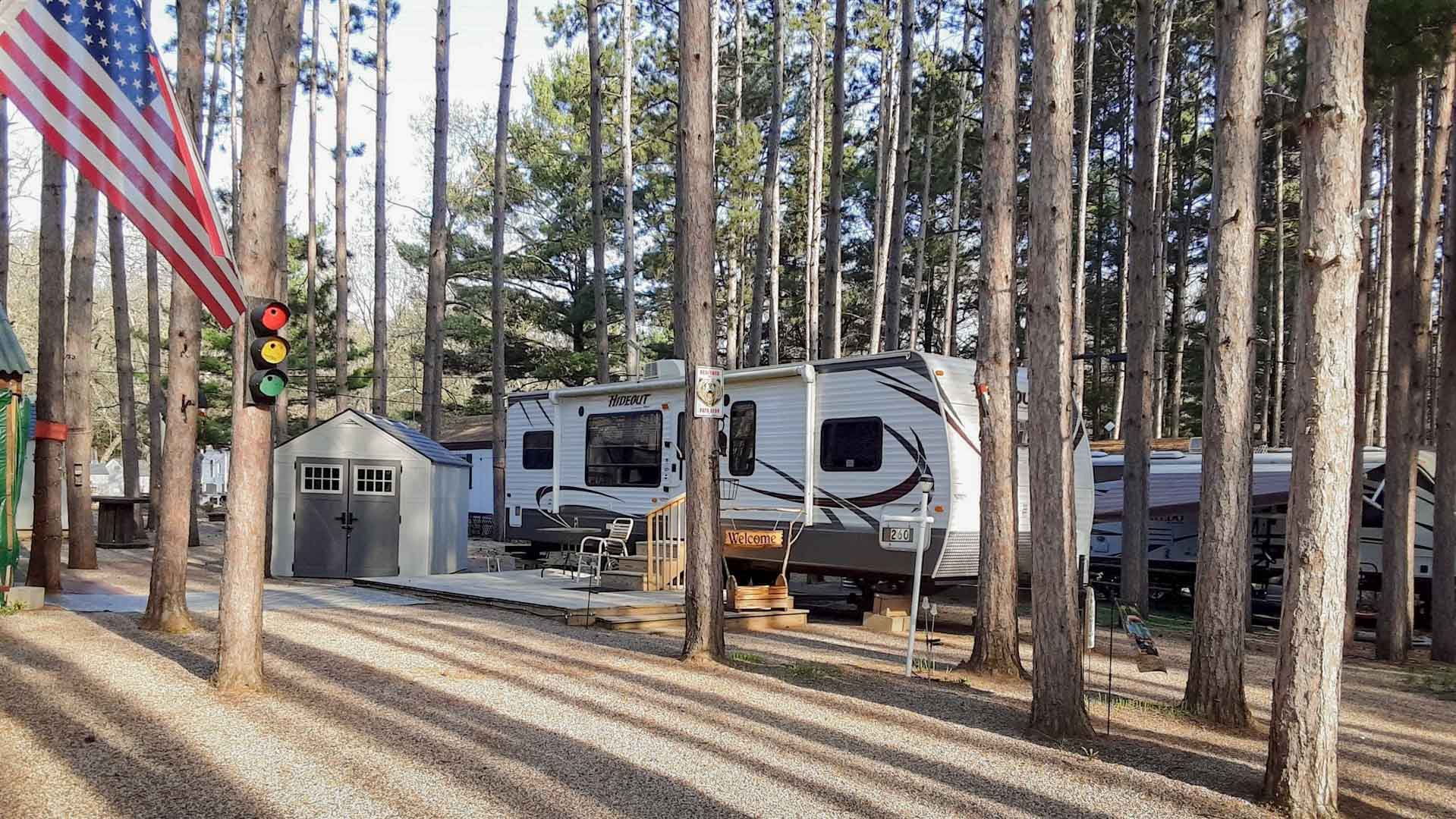 Year-Round RV Parks Near Redgranite, WI